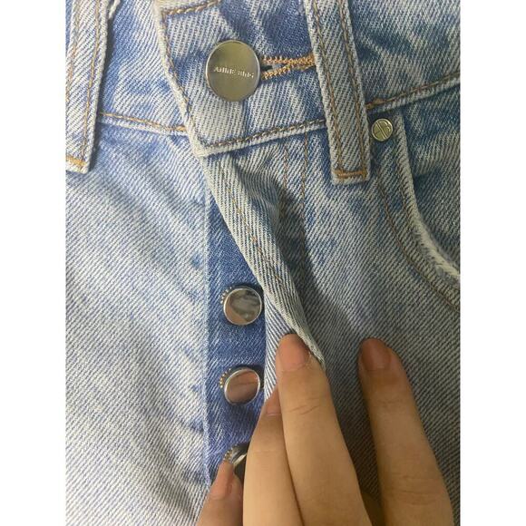 Anine Bing Sonya Jeans Classic Blue Size 23 - Picture 10 of 14